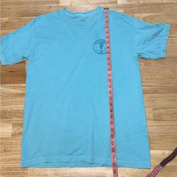 Sundrenched Coast to Coast LAX Blue T-Shirt M – Laid-Back Coastal Vibes! - Picture 2 of 10